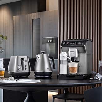 De'Longhi Cafetera combinada todo en uno y máquina de café expreso +  espumador de leche ajustable avanzado y vasos térmicos DeLonghi de doble  pared