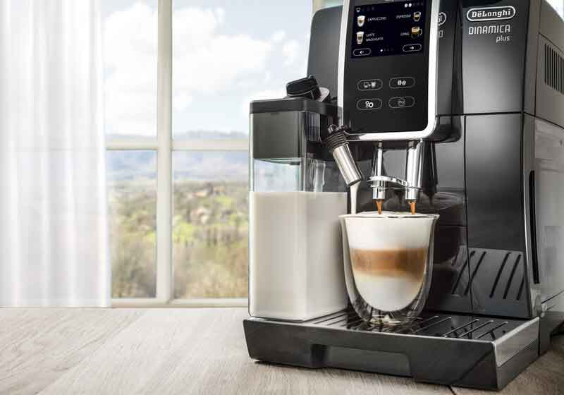 Espressobryggare DeLonghi Dinamica Plus ECAM 370.95 - snabb leverans!