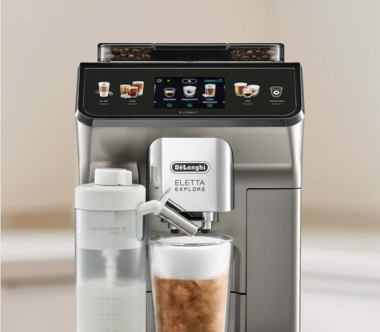 De'Longhi DE  Kaffeemaschinen, Kaffeevollautomaten, Komfort- und  Küchengeräte