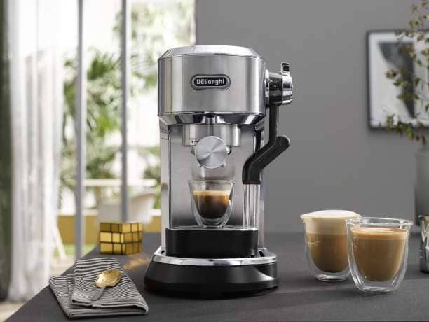 De'Longhi Dedica Maestro Plus Premium Compact Manual Coffee