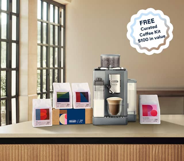 free gift with delonghi coffee machines when you buy direct