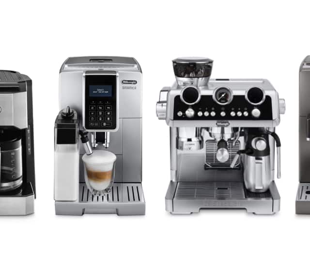 De'Longhi Machine à café automatique, Noir, H x L x P : 34 x 28 x
